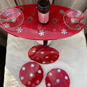 Festive coasters and butlers